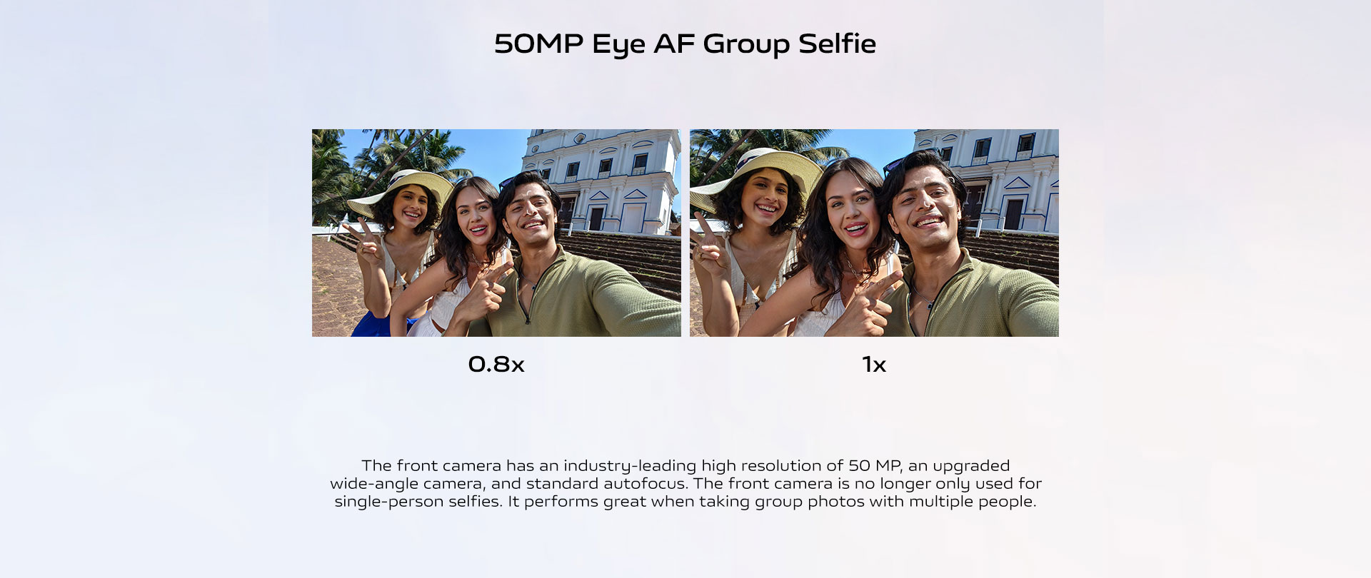 50MP Eye AF Group Selfie