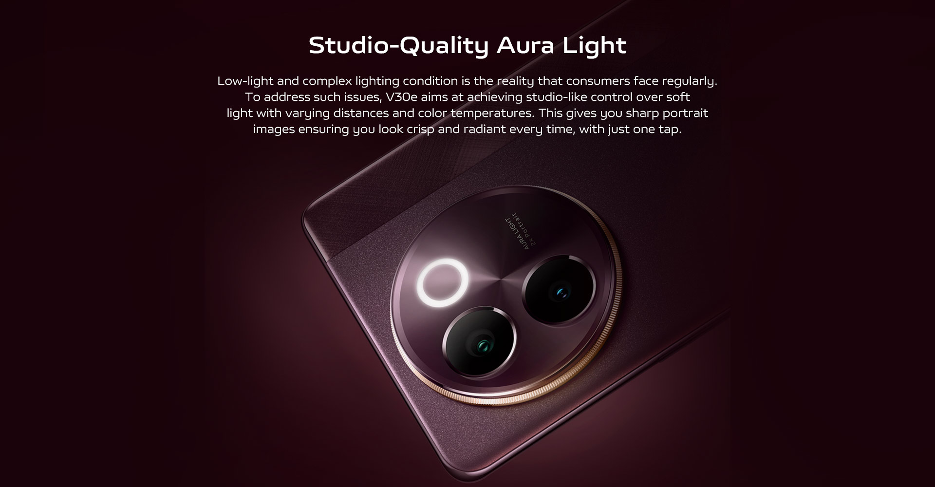 Studio-Quality Aura Light