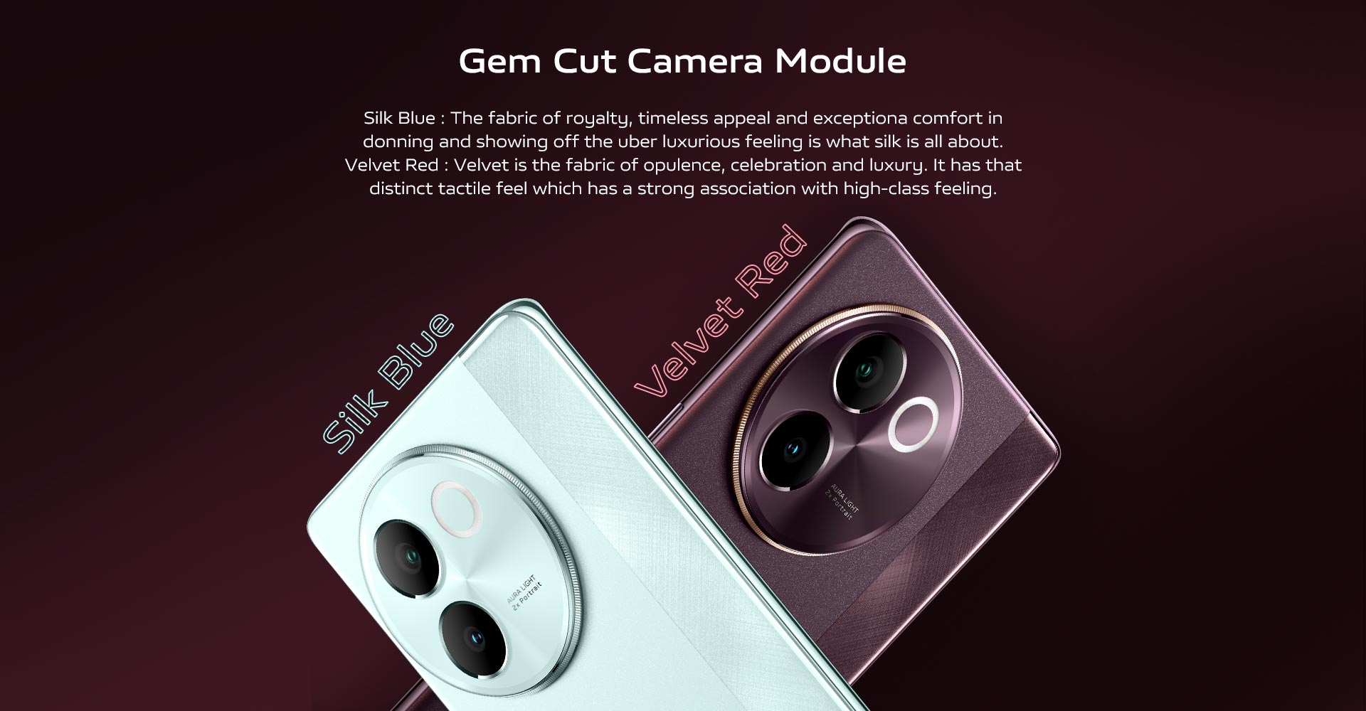 Gem Cut Camera Module