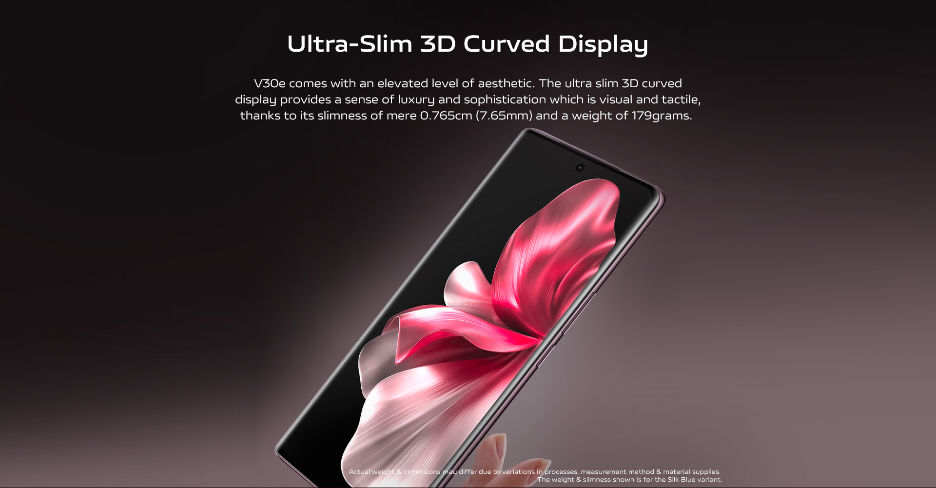 Ultra-Slim 3D Curved Display