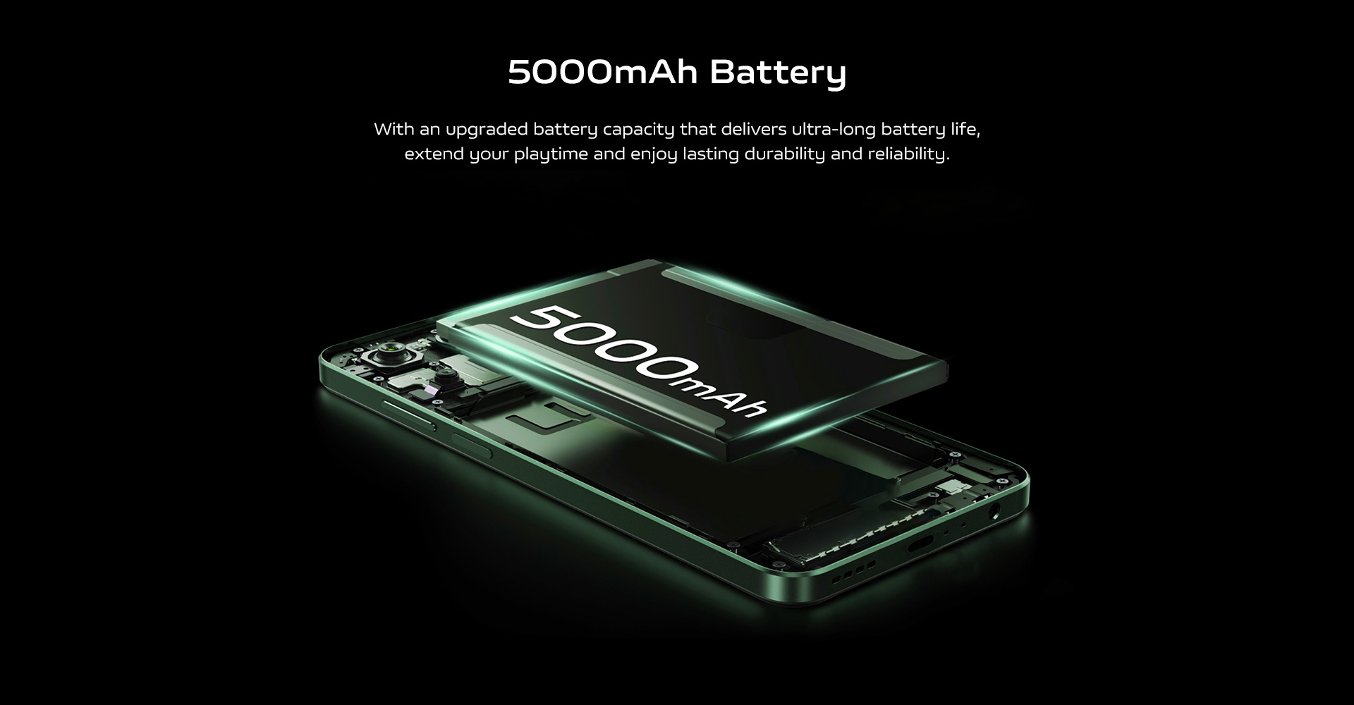 5000 mAh Battery