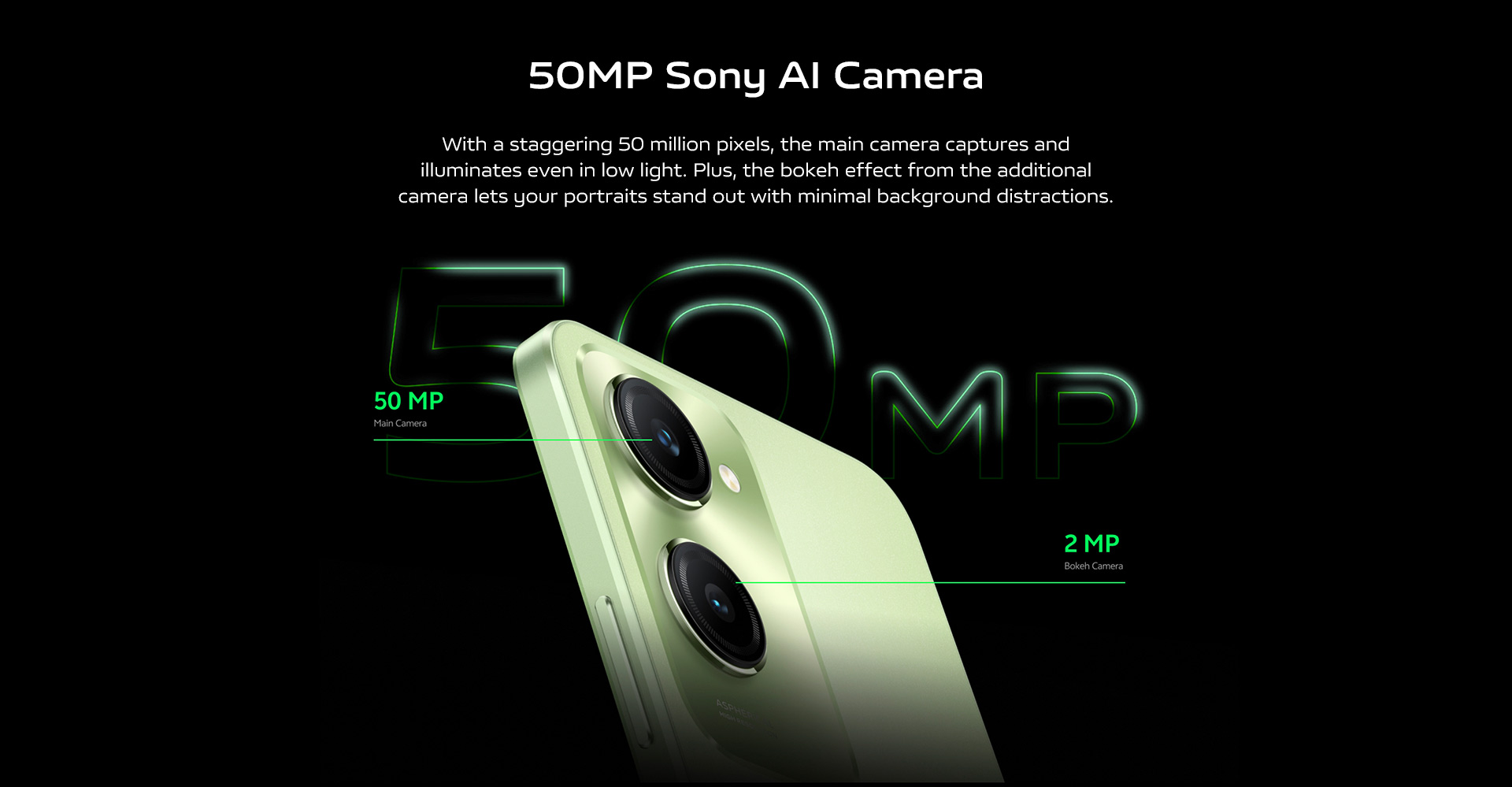 50MP Sony AI Camera