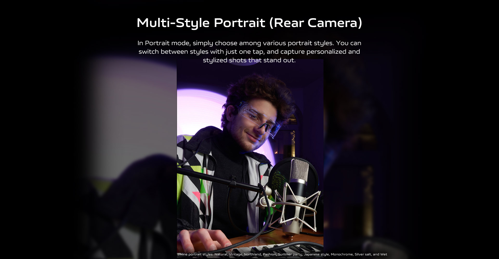 Multi-Style Portrait (Rear Camera)