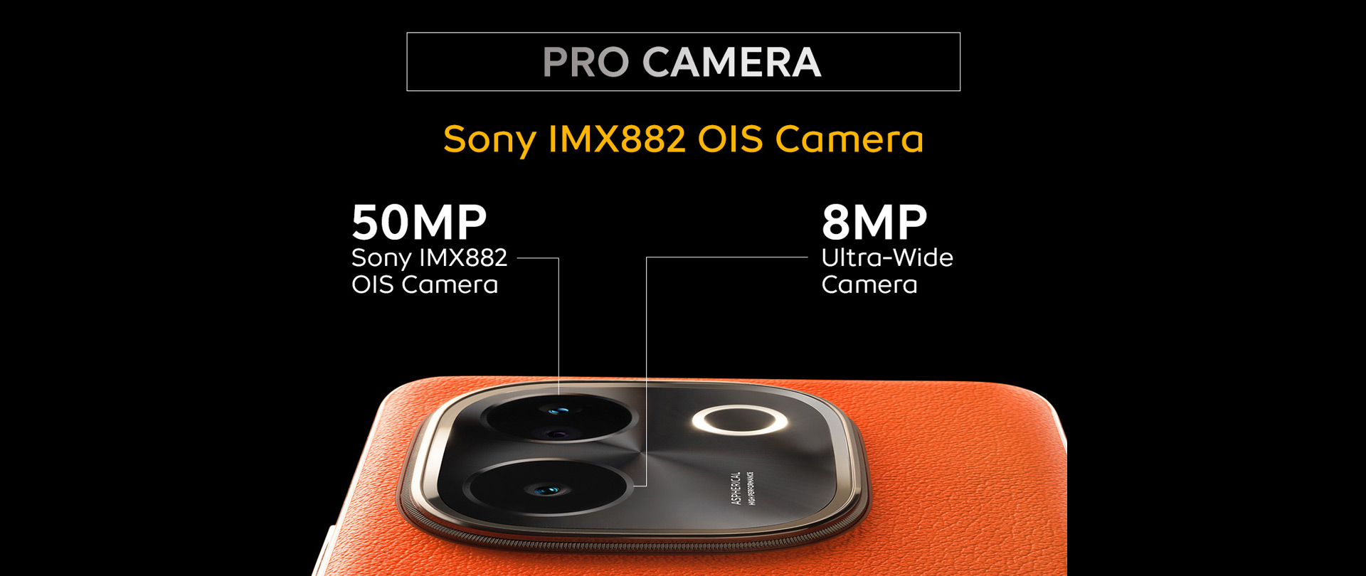 PRO CAMERA Sony IMX882 OIS Camera