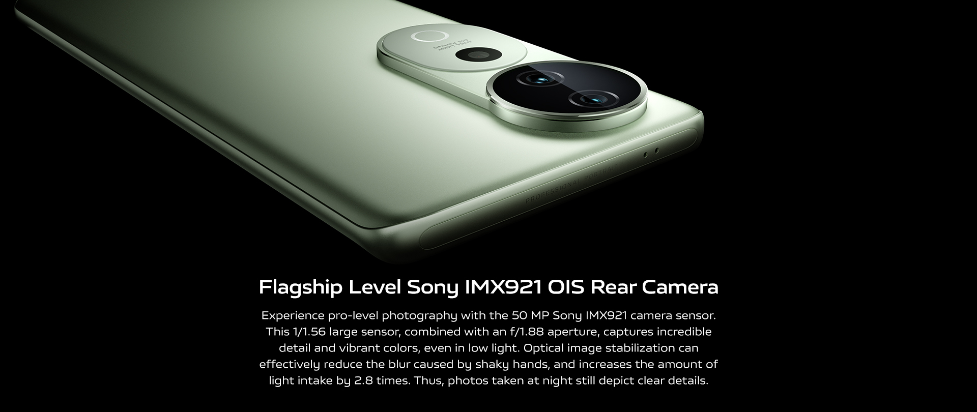 Sony IMX921 OIS Rear Camera