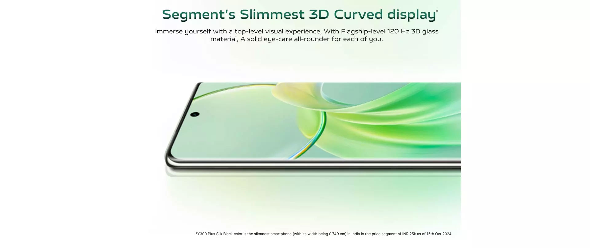 3D Curved display
