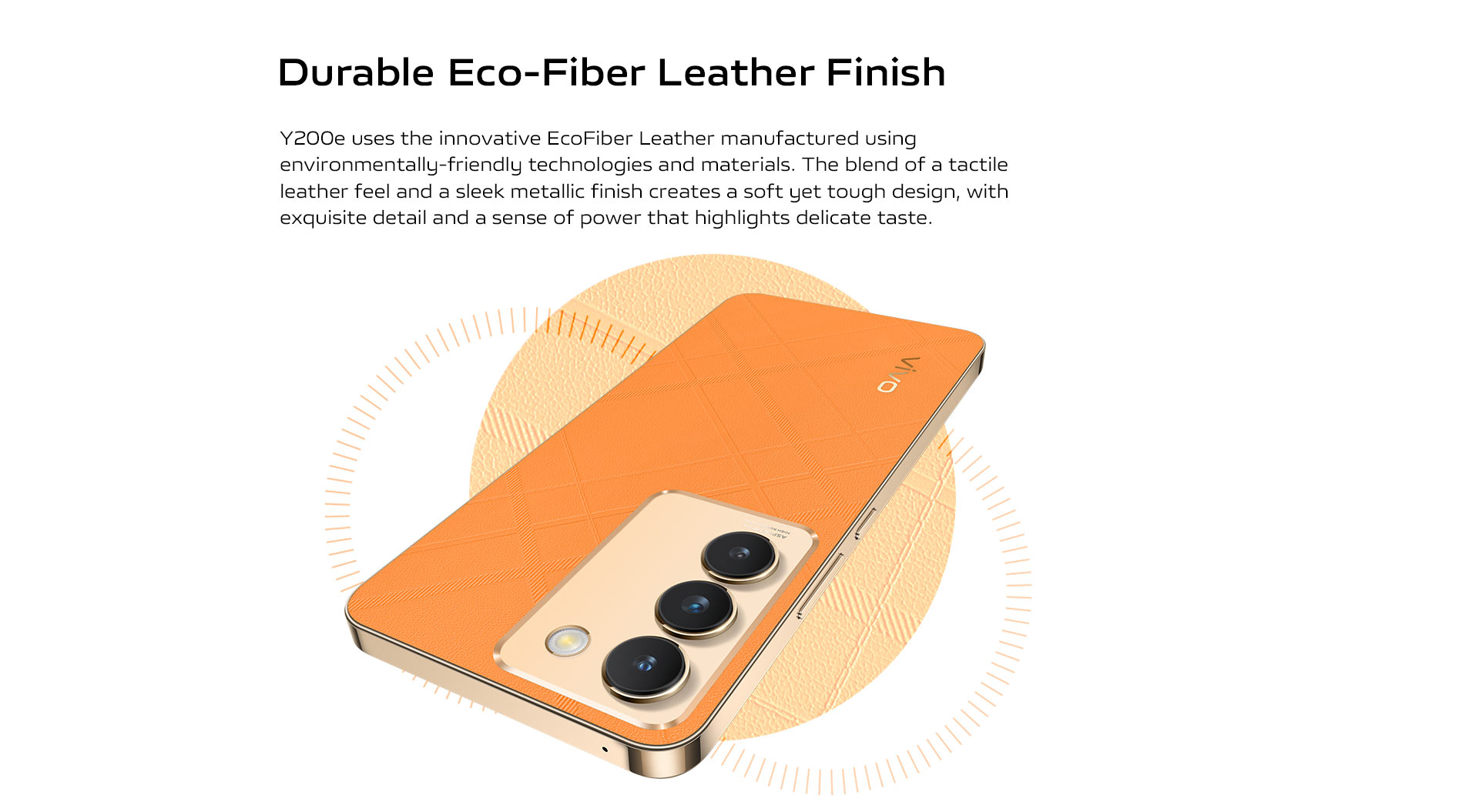 Durable Eco-Fiber Leather Finish