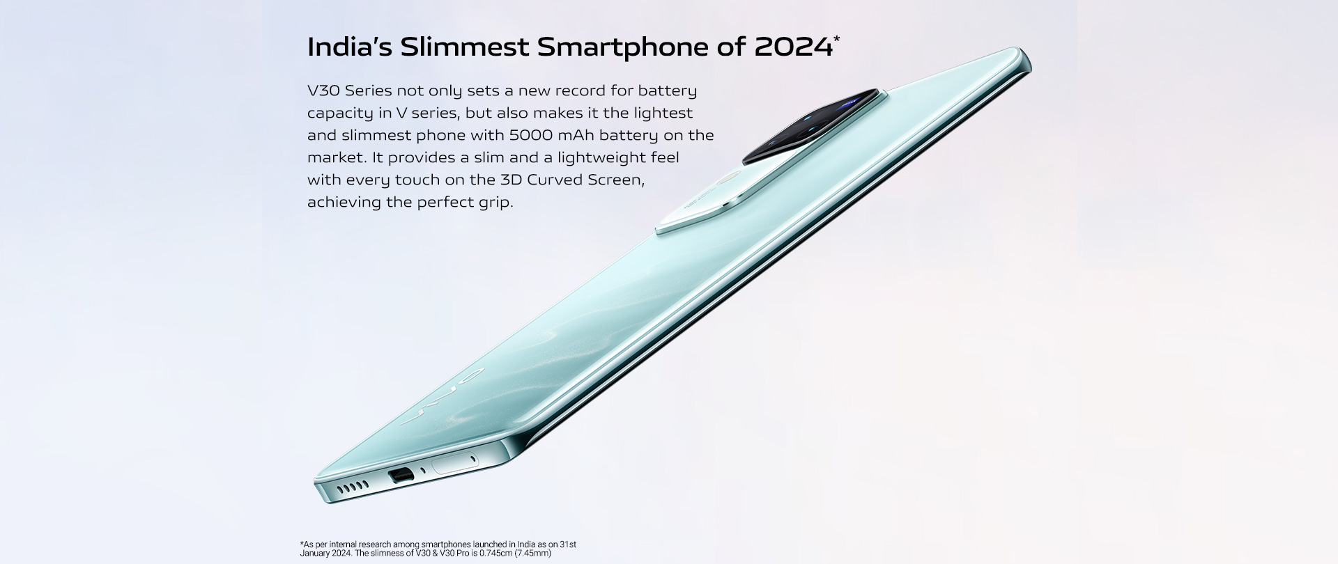 India's Slimmest Smartphone of 2024*