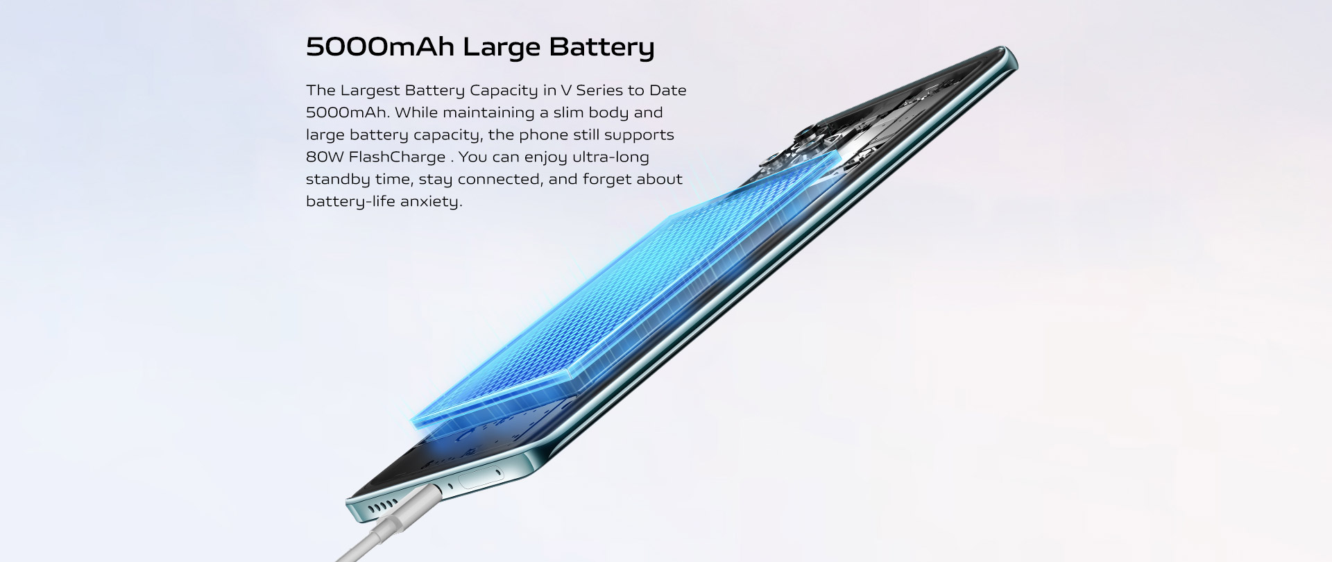5000mAh Large Battery