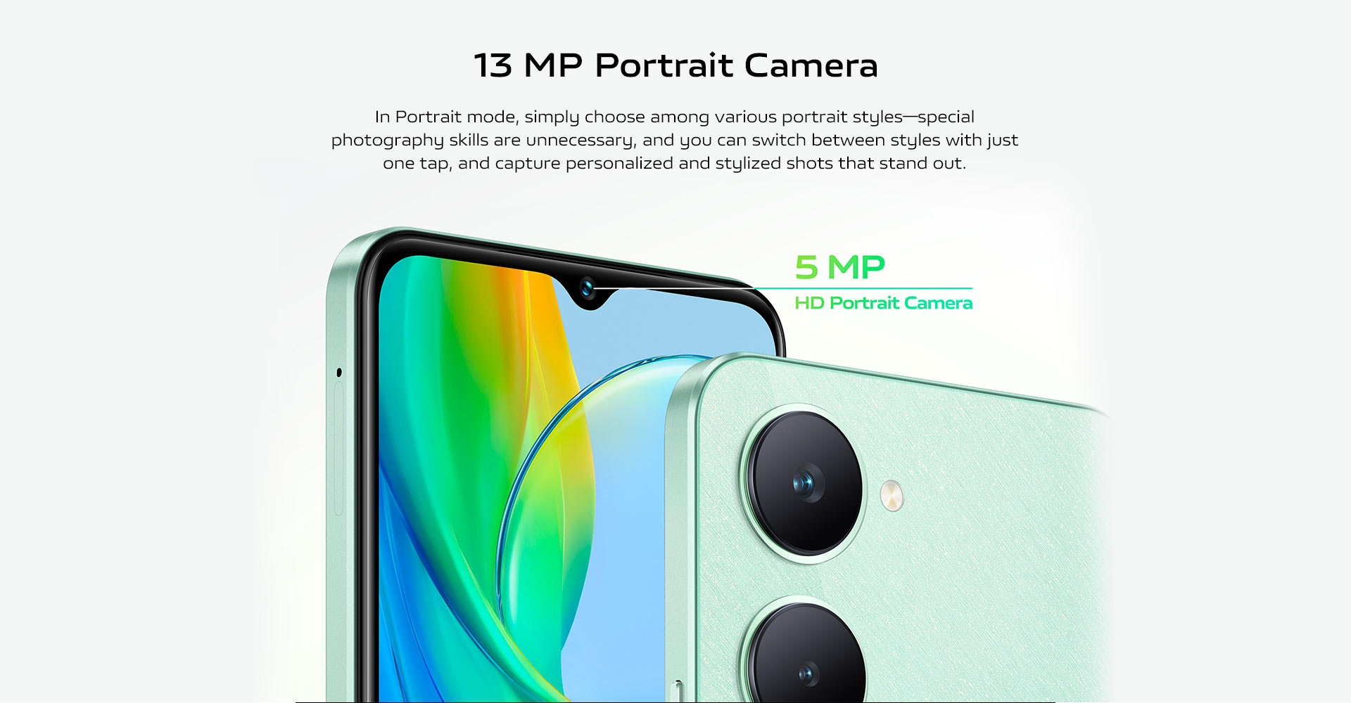 13 MP Portrait Camera