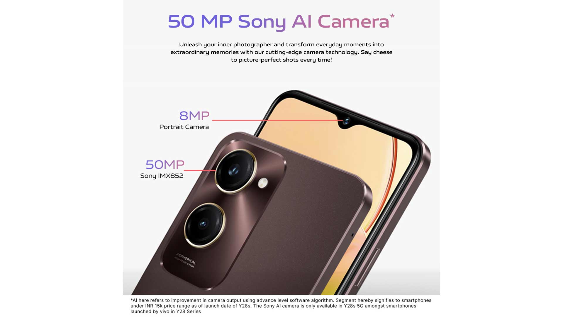 50 MP Sony AI Camera*