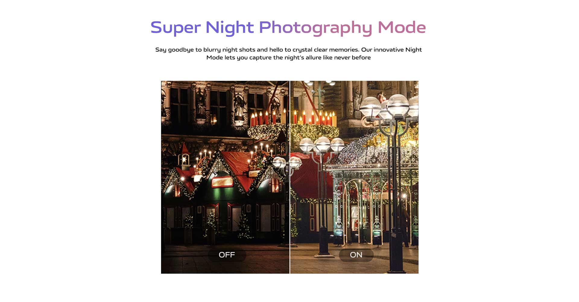 Super Night Photography Mode