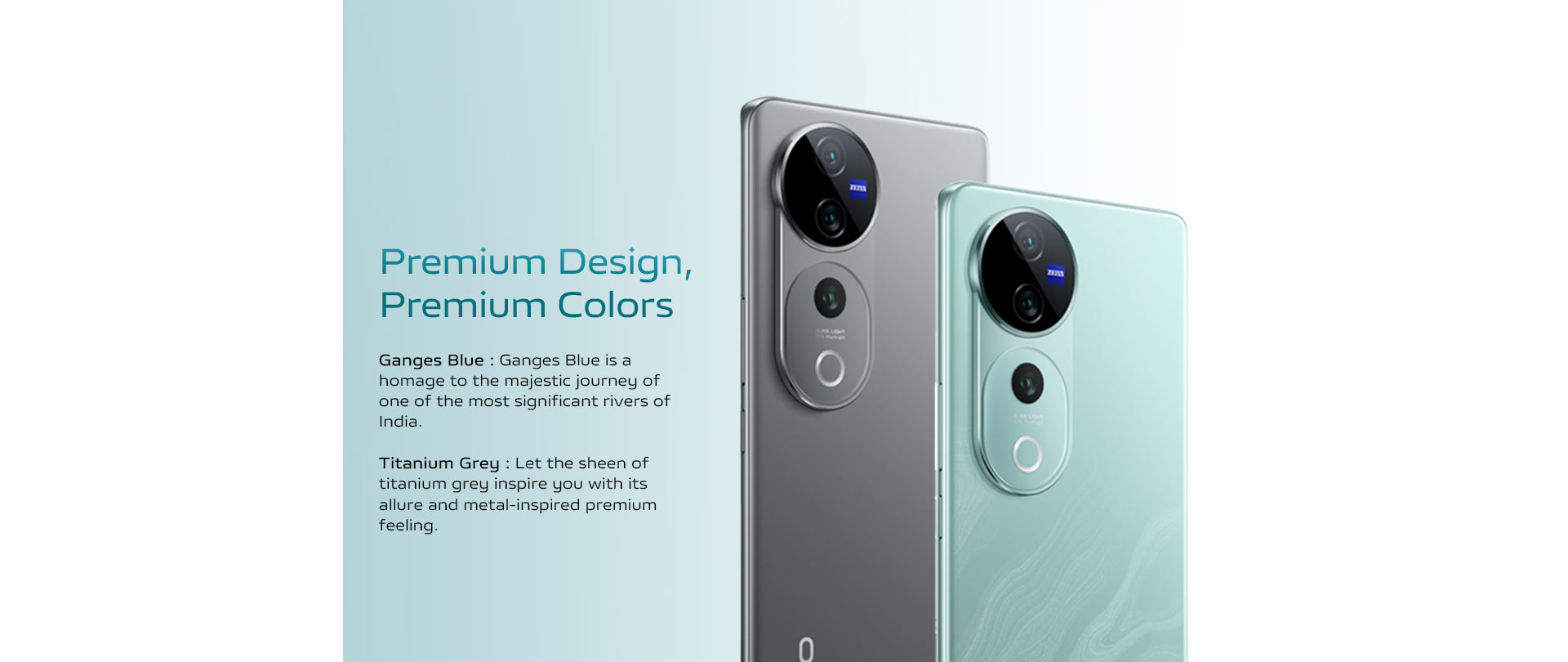 Ganges Blue & Titanium Grey