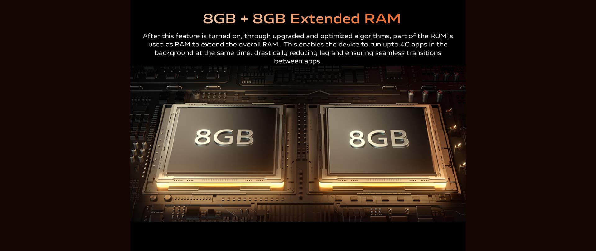 8 GB + 8 GB Extended RAM