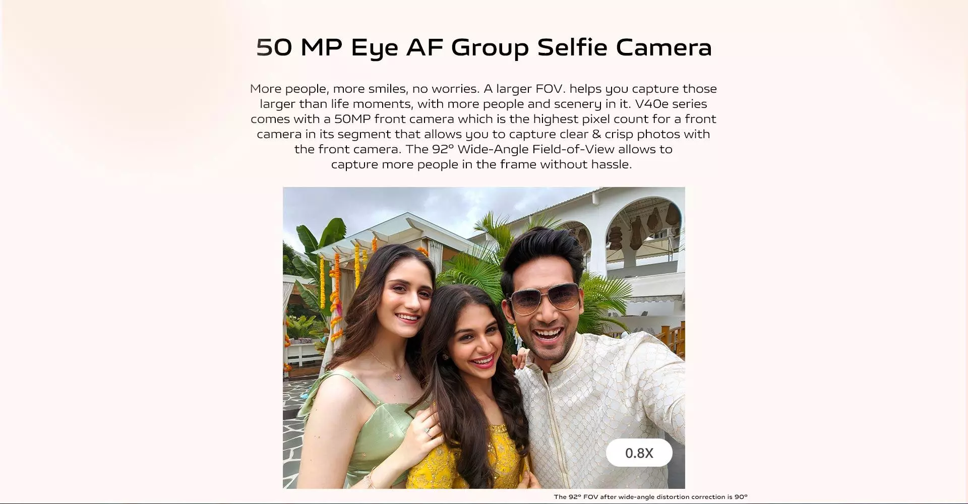 50 MP Eye AF Group Selfie Camera