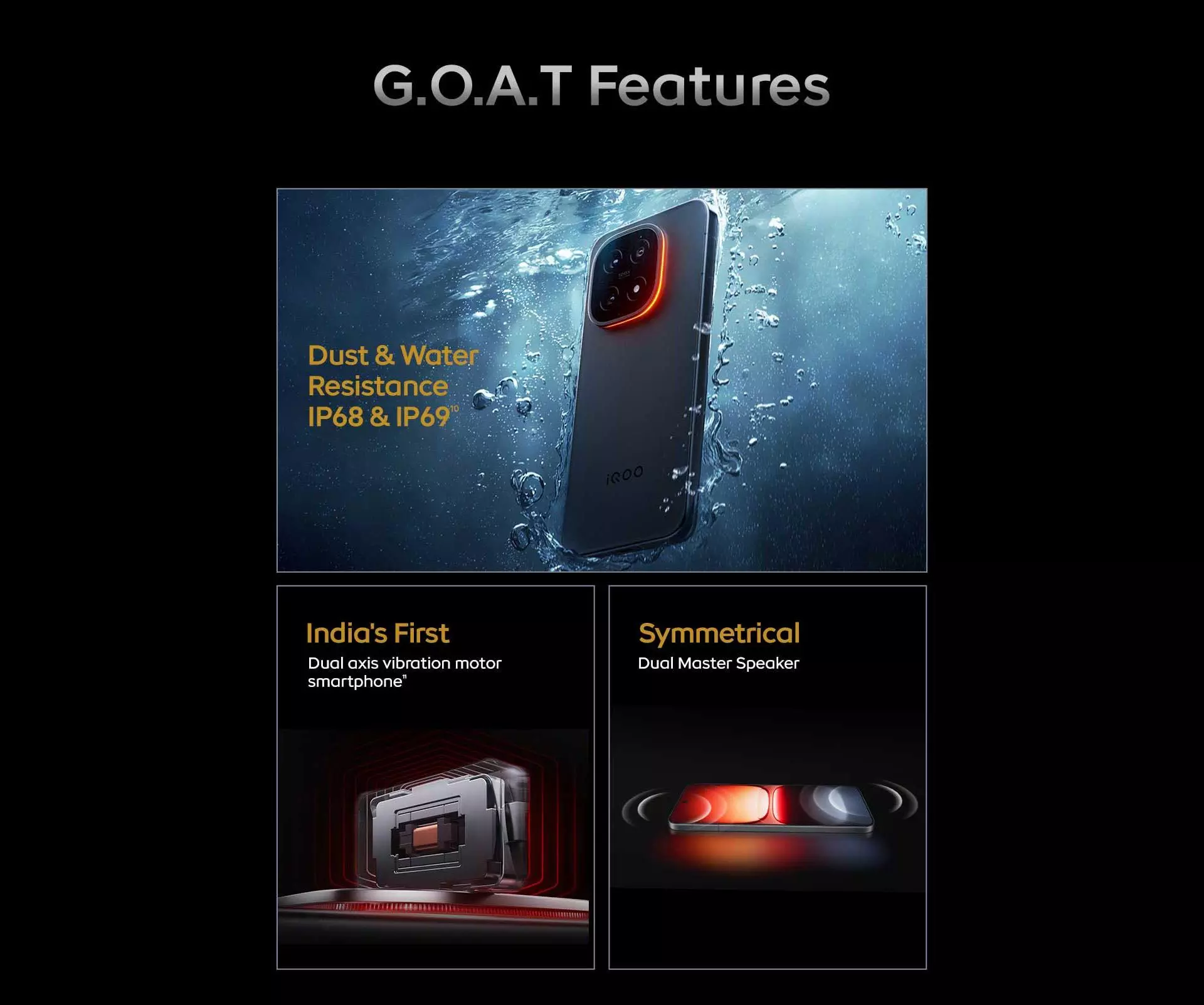 Vivo IQOO 15 5G Dual SIM 512GB, 16GB RAM Phone (Snapdragon 8 Elite) - Global Version 15