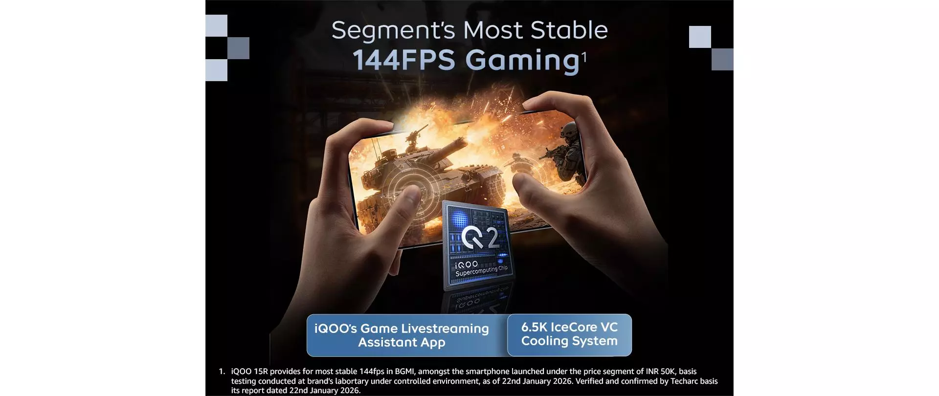 Vivo IQOO 15R 5G Dual SIM 512GB, 12GB RAM Phone (Global Version) 4