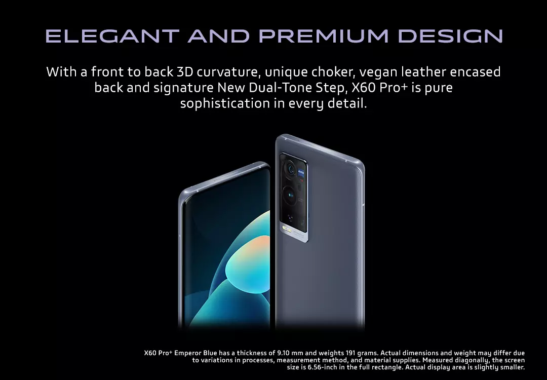 最安値 SIMフリー vivo X60tPro+ 12/256GB Vivo X60 Pro+ (Emperor